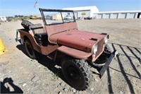 1947 Partially Restored Willy's CJ-2 Jeep