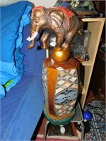 ELEPHANT LAMP APPROXIMATELY 25"H