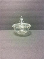 CANDLE WICK CANDY DISH