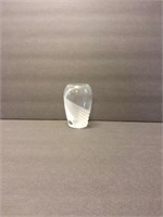 SMALL CUT GLASS VASE