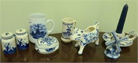 Delft Blue Holland Hand Painted Lot