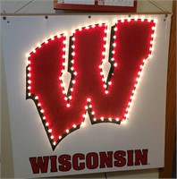 Wisconsin Badgers lighted Sign