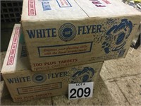 White flyer- Clay pigeons Targets 2 unopened boxes