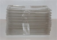 (13) 1/2 SIZE CLEAR POLYCARBONATE FOOD PAN COVERS