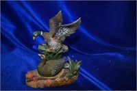 Resin Wild Duck Figurine