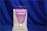 Light Lavender Glass Vase