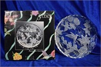 Crystal Clear Studios "Paradise Garden" Platter