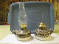 2 Oil Lamps