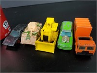 5 voitures et camions Hot Wheels des années 1970