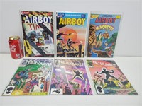 6 bandes dessinées vintage dont Airboy et Fallan