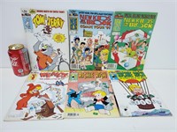 6 bandes dessinées différentes de Harvey Rockomics