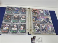 Lot de 279 cartes de hockey métalliques 1998 et