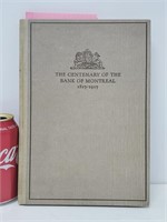 Le livre Le centenaire de la Banque de Montréal