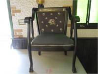 Needle Point Arm Chair