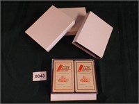 4 Boxed Playing Cards Total of 8 pack
