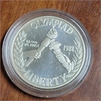 1988s Olympic SILVER Dollar