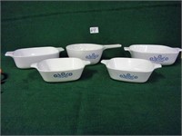 5 pcs. corning ware