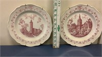 Two Wedgwood Plates