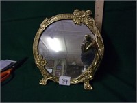 mirror in art nouveau frame