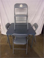 card table/4 chairs