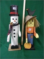 snowman / scarecrow
