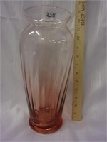lg. pink vase