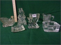 7 glass items