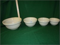 4 nesting mixing bowls