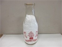 HARD TO FIND 1939 QUEEN-KING DAIRY MILK BOTTLE