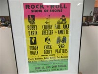 VINTAGE STYLE ROCK & ROLL CONCERT POSTER