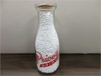 PRICE'S DAIRY PINT SILKSCREEN BOTTLE