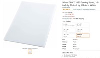 Winco CBWT-1830 Cutting Board, 18-Inch by 30-Inch