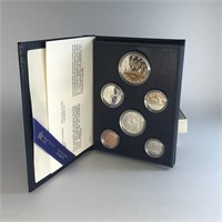 1981 Specimen Coin Set in Blue Booklet