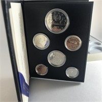 1983 Specimen Coins Set in Blue Booklet