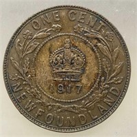 Nfld 1917 Large Cent