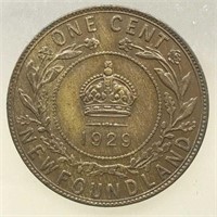 Nfld 1929 Large Cent