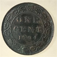 1904 Large Cent Canada