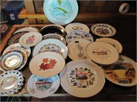 Dish Lot & Decorative Plate