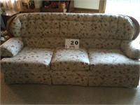 Norwalk 3 cushion upholstered couch @ 7 feet long