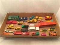 Matchbox and various other models cars and trucks