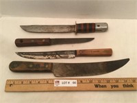 Vintage knife lot