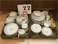 Kaysons fine China Dinnerware 12 piece set