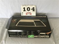 Texas Instruments home computer TI-99/4A Untested