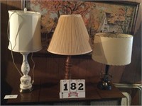Table lamp lot tallest is @ 32 inches