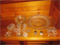 Glass/Crystal Plates & Salters etc