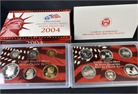 2004 U.S. Mint Silver Proof Coin Set