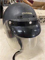 Cyber motorcycle helmet in good condition