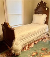 Bed, Headboard, Footboard, with Frame, Twin XL, Ca