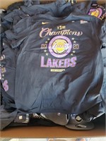 NBA Los Angeles Lakers Black Large 2020 champions