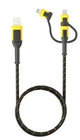 $29.99 Dewalt Reinforced 3-in-1 Cable for Lightnin